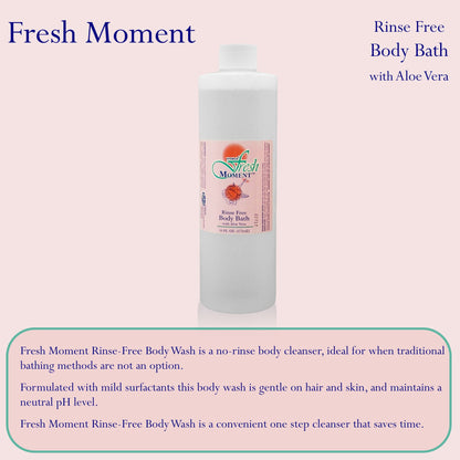 BODY WASH, RINSE FREE 16OZ (12/CS) EC