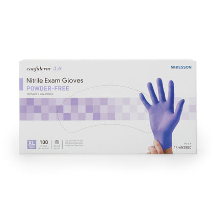 GLOVE, EXAM NTRL XL N/S 3.0 (100/BX 10BX/CS)