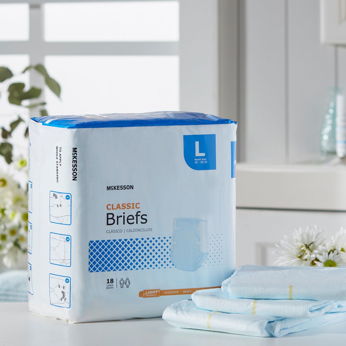 BRIEF, TAB CLSR CLASSIC LG 44-58 (18/BG 4BG/CS)
