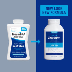 ZEASORB AF, PDR JOCK ITCH 2.5OZ