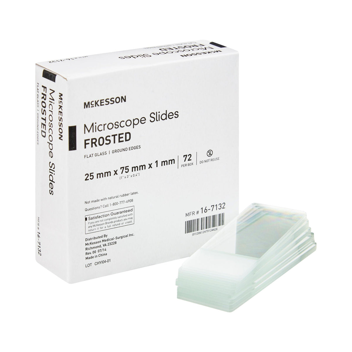 SLIDE, FROST 3X1X1 (72/BX 20BX/CS)
