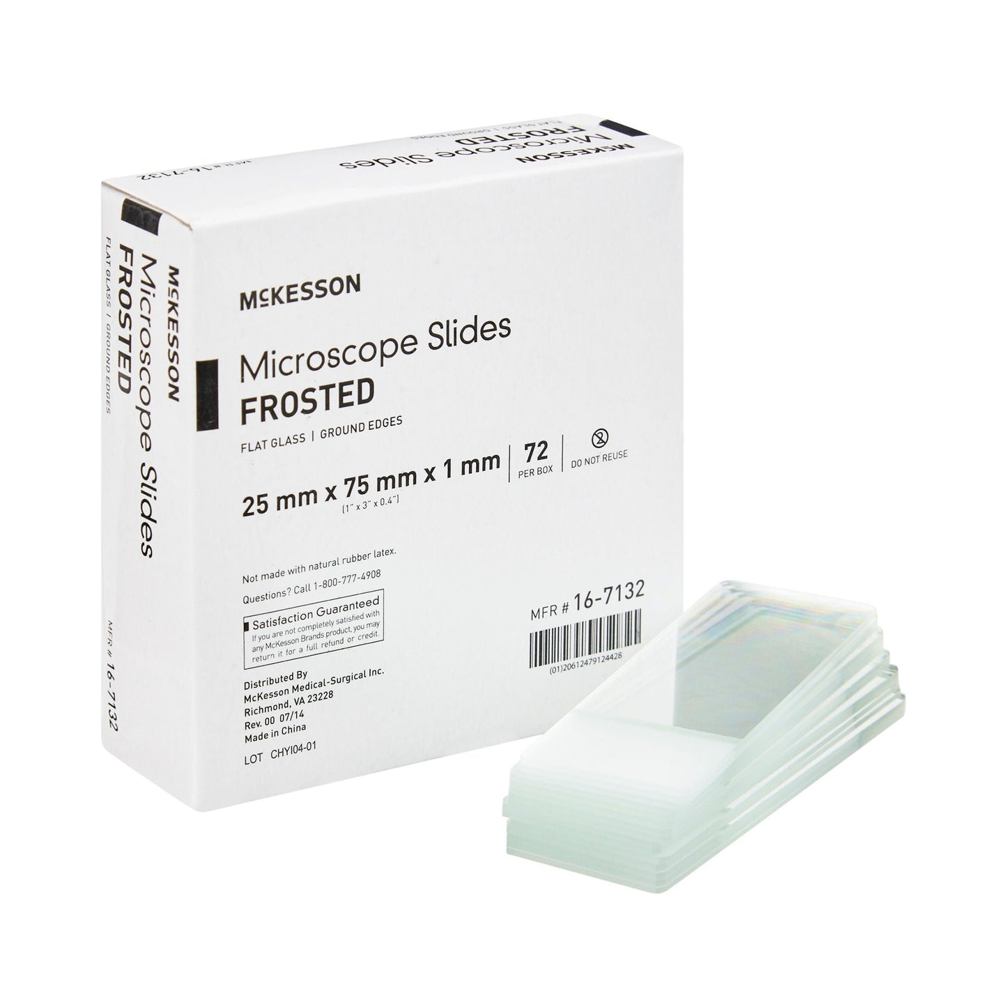 SLIDE, FROST 3X1X1 (72/BX 20BX/CS)