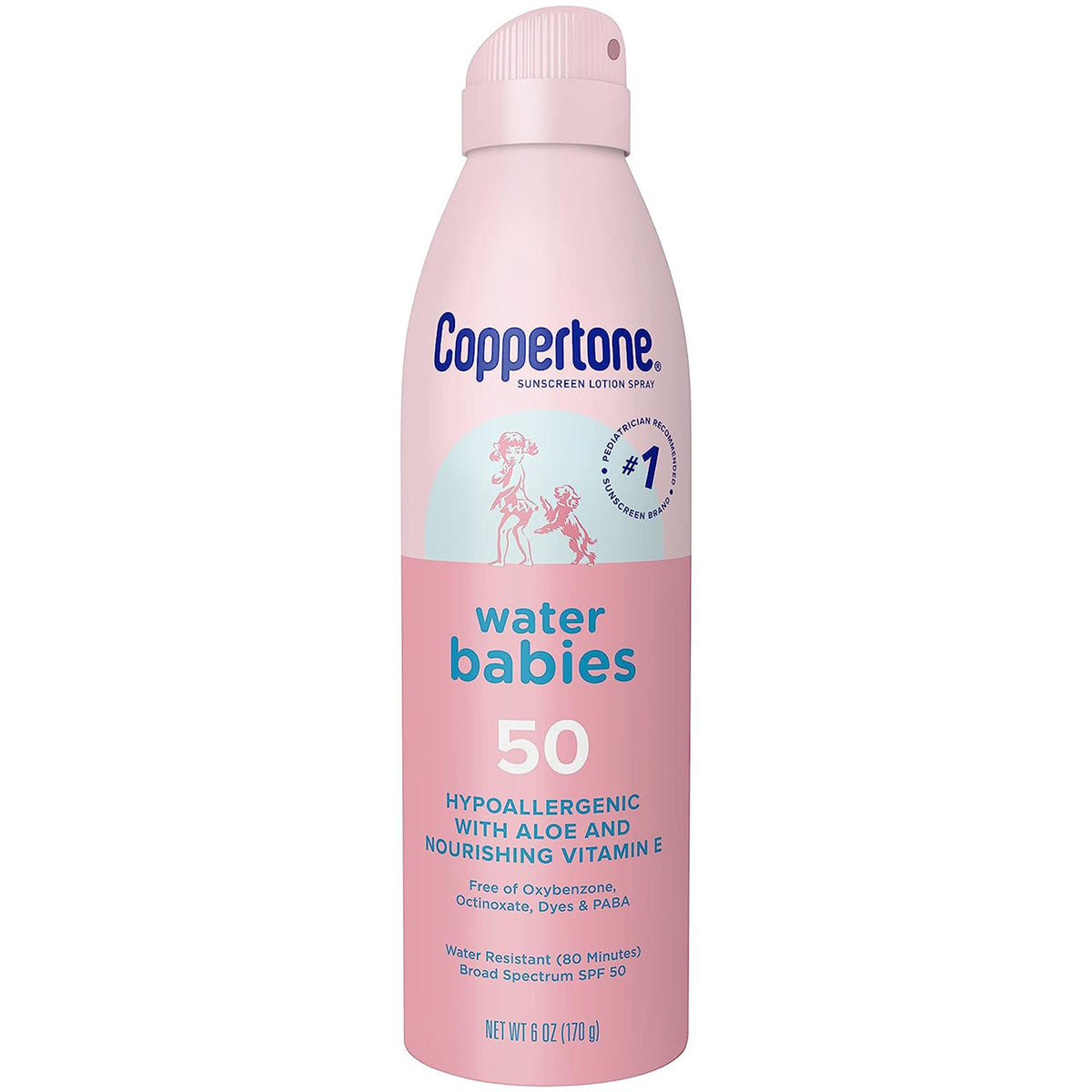 COPPERTONE, SPR LOT WATER BABIES SPF50 6OZ