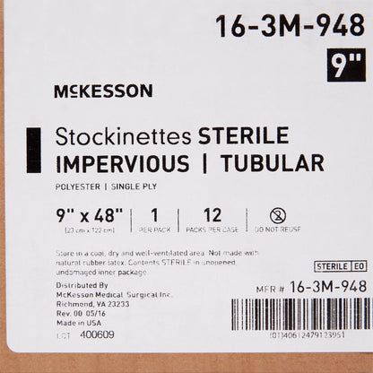 STOCKINETTE, IMPERV STR 9"X48"(12/CS)
