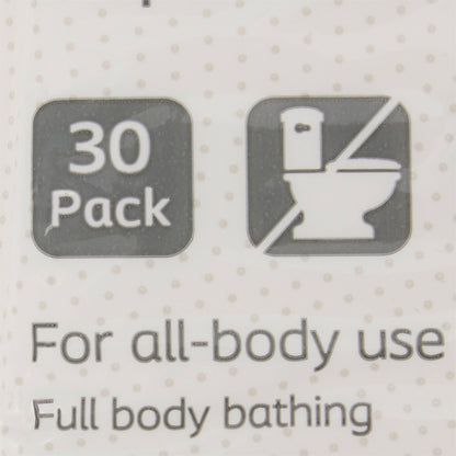 WASHCLOTH, EASYCLEANSE BATH (30PK/CS 30/PK) COLPLT
