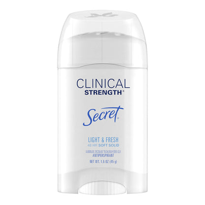 DEODORANT, SECRET SOFT SOLID CLINICAL STRENGTH 1.6OZ