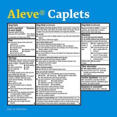ALEVE, CAP 220MG (24/BT)