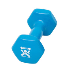 DUMBBELL, HAND VNYL SNGL LT BLU 4LB