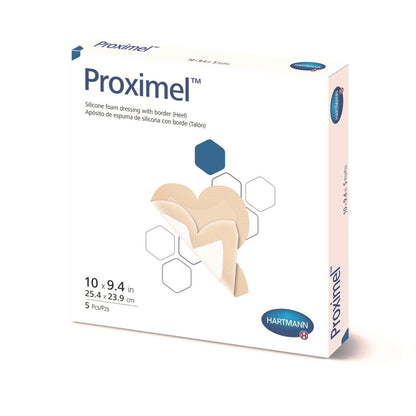DRESSING, WOUND PROXIMEL SIL FM W/BORDER (5/BX 6BX/CS)