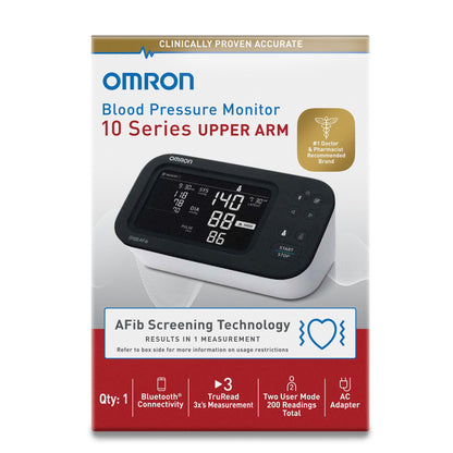 MONITOR, BP OMRON 10 SERIES UPPER ARM W/EASY WRAP (10/CS)