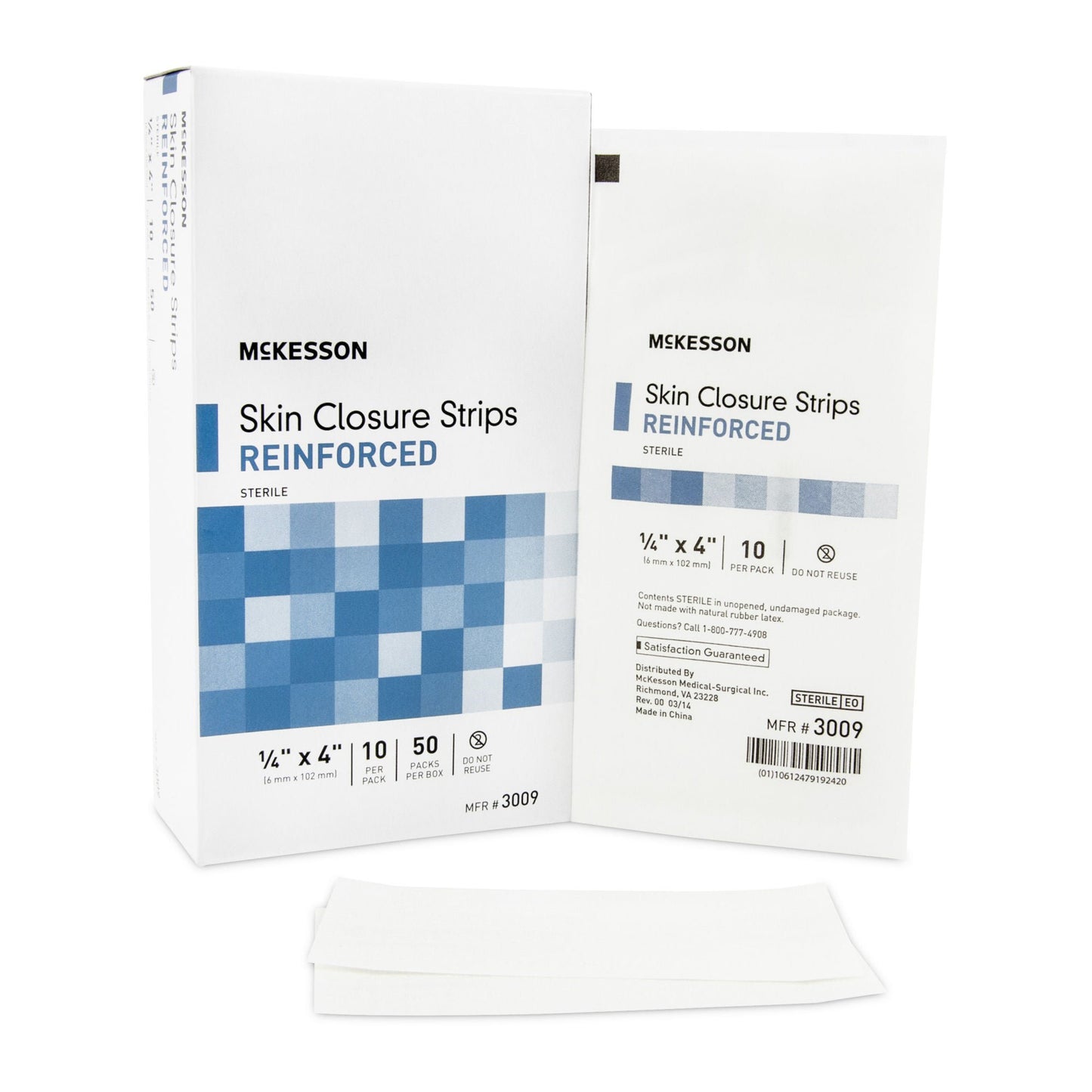 CLOSURE, SKIN REINF LF 1/4X4" (10/PK 50PK/BX 4BX/CS)