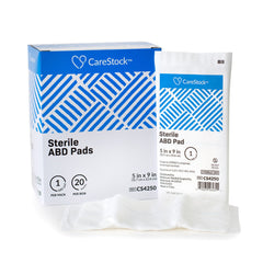 PAD, ABD COMBINE STR 5"X9" (1/PK 20PK/BX 20BX/CS)