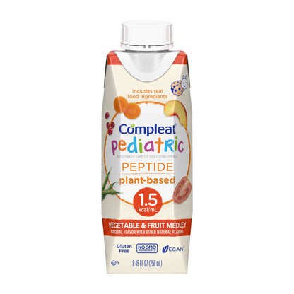 COMPLEAT PEPTIDE, PED VEG/FRUIT MEDLEY 1.5CAL 250ML (24/CS)