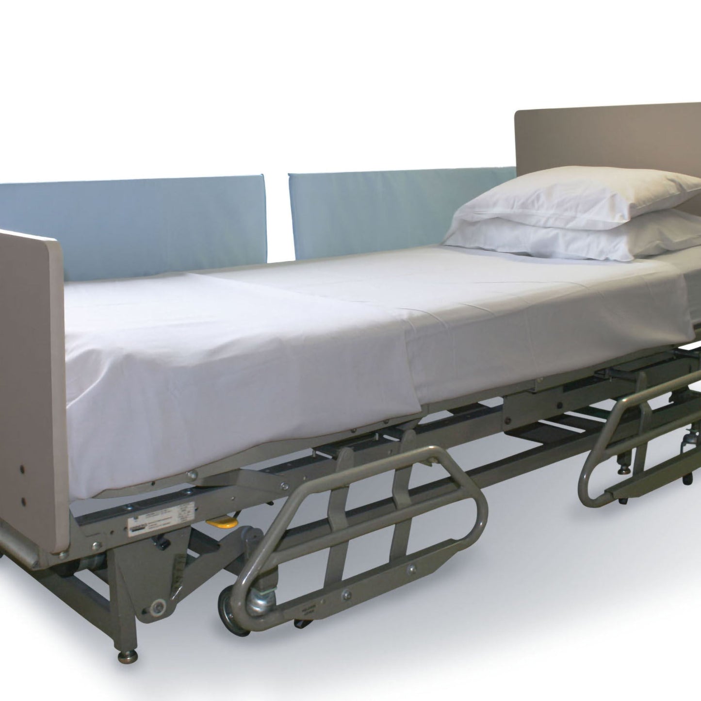 PAD, BED RAIL VNYL PAIR LT BLU1"X11"X24"