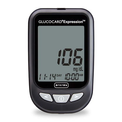 METER KIT, BLD GLUC GLUCOCARD EXPRSN W/10TST STRP