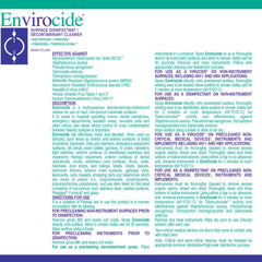DISINFECTANT, ENVIROCIDE GL(4/CS)MX-3300