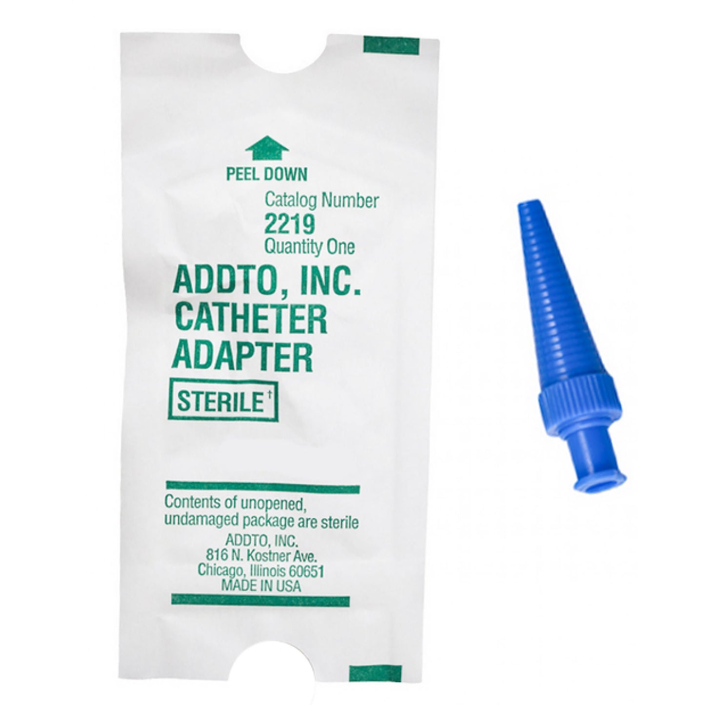 ADAPTER, SYR CATH TIP (100/BX 8BX/CS)