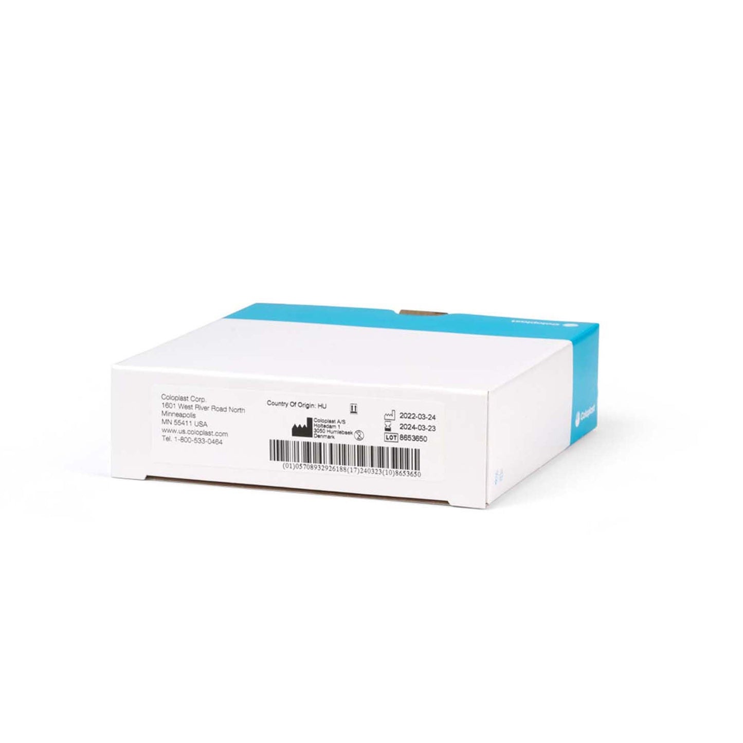BARRIER, SKN MIO CLCK 2PC N/CNVX STD W/TAB 40MM 7/8" (5/BX)