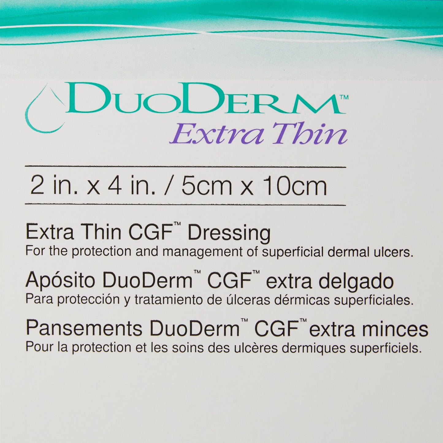 DRESSING, DUODERM CGF STR 2"X4" (20/BX)