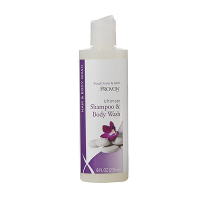 SHAMPOO/BODYWASH, ULTIMATE 8OZ(48/CS)
