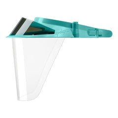 BARRIER, PROTECTIVE VISOR W/2 SHIELD GRN