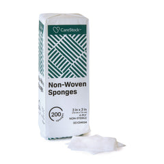 SPONGE, GAUZE N/WOVN 4PLY N/S 3X3" (200/PK 20PK/CS)