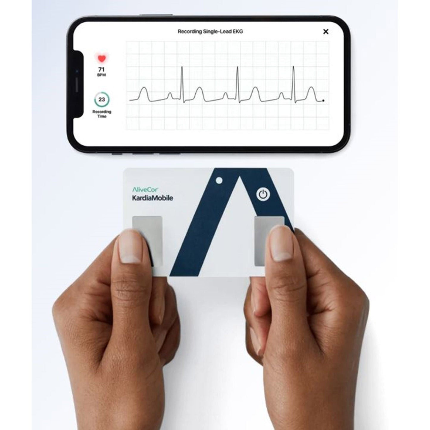 MONITOR, EKG KARDIA CARD PORT PERSNL F/WALLET (1/PK 30PK/CS