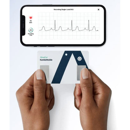 MONITOR, EKG KARDIA CARD PORT PERSNL F/WALLET (1/PK 30PK/CS