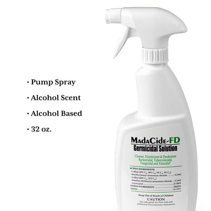DISINFECTANT, MADACIDE 32OZ (12/CS)