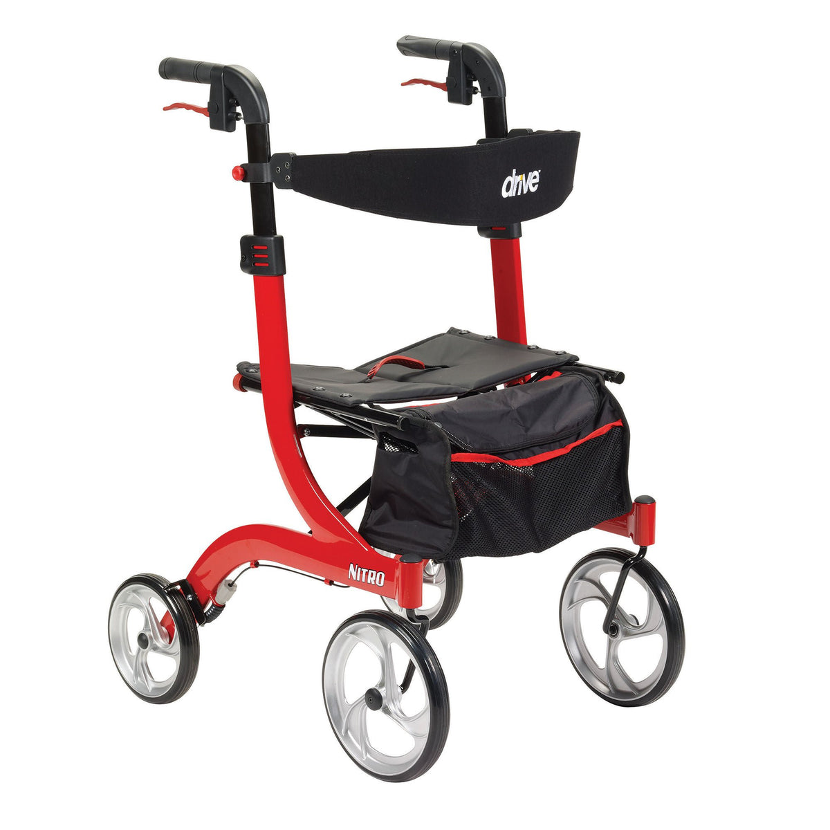WALKER, ROLLATOR NITRO ALUM 10