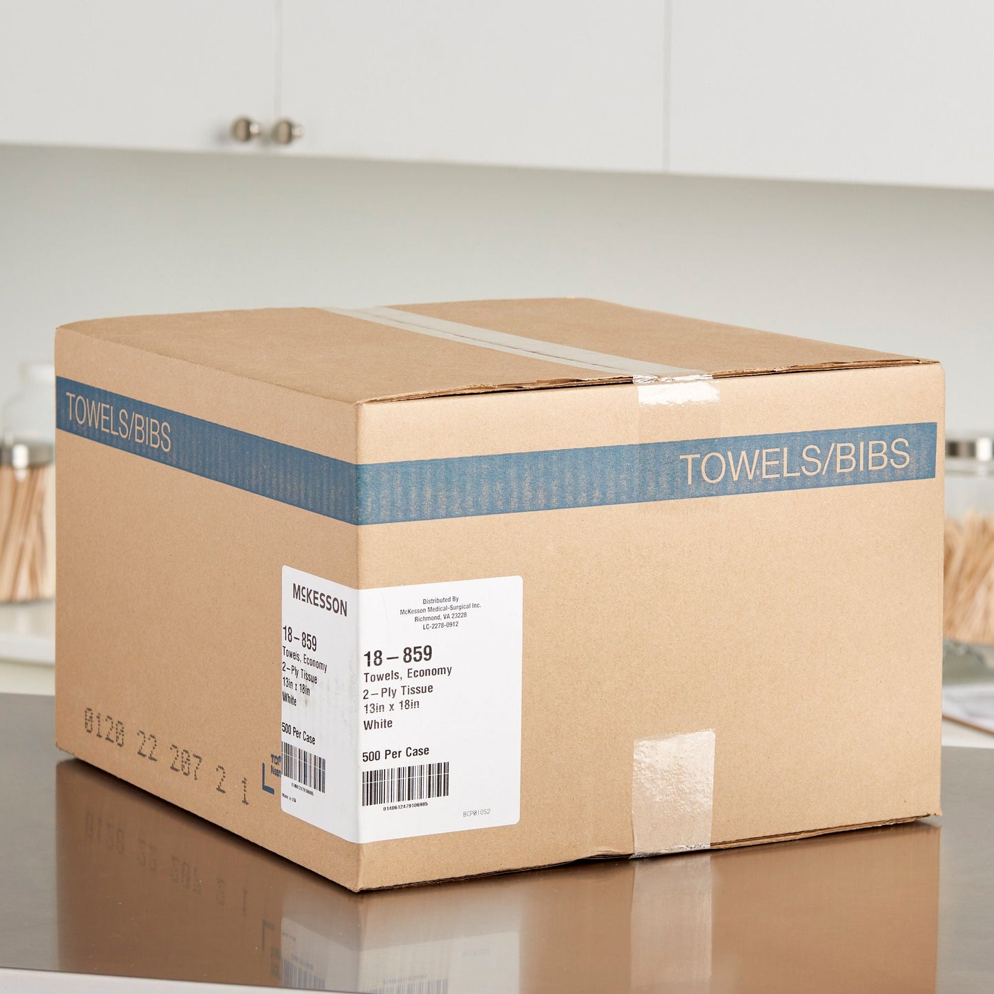 TOWEL, PRO 2PLY WHT 13X18 (500/CS)