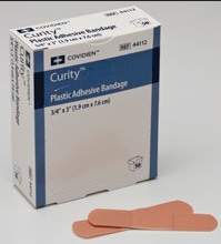 BANDAGE, ADH STRP PLAS 3/4X3 (50XBX 72BX/CS) KENDAL