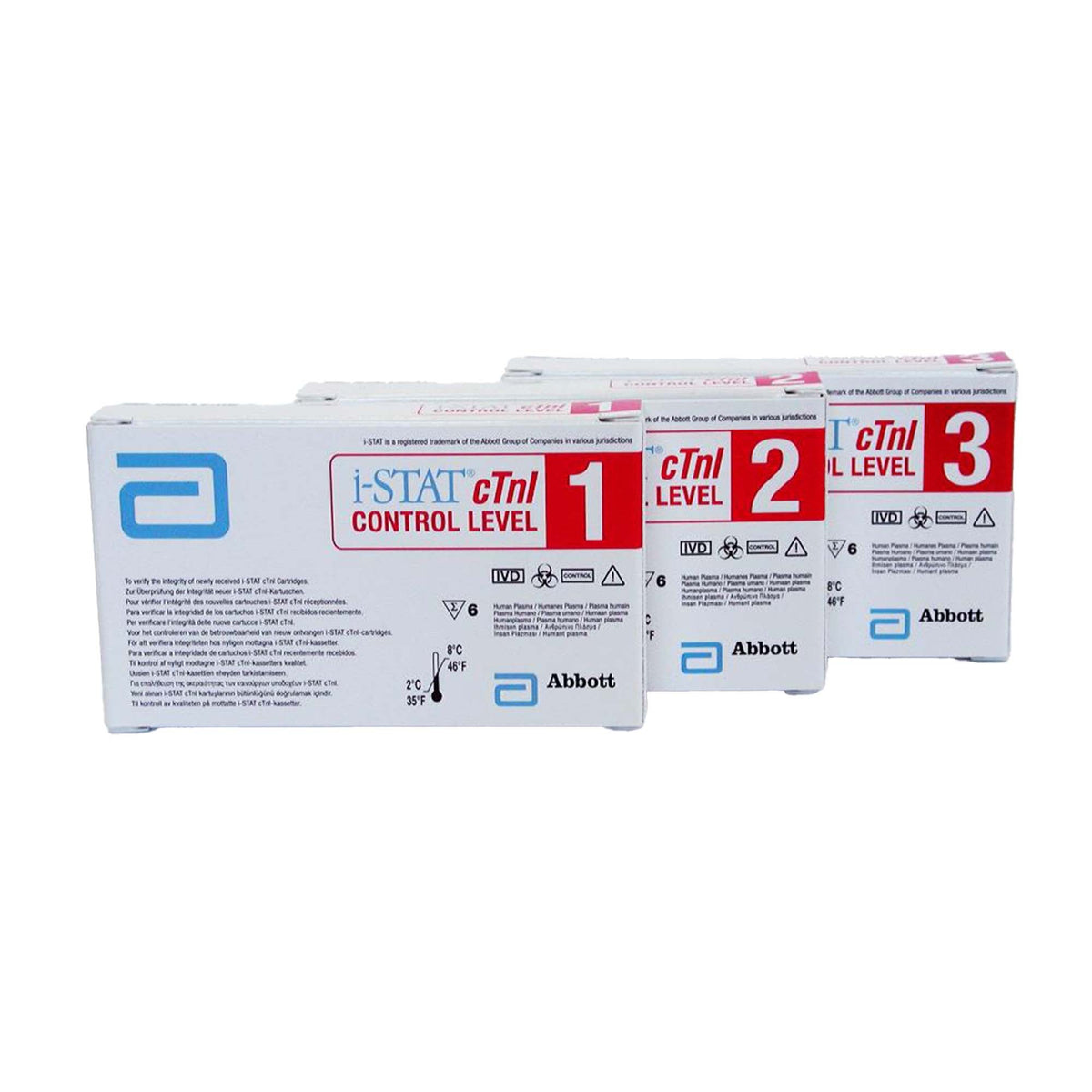 CONTROL, CTNL LEVEL 3 I-STAT 6X1ML D/S