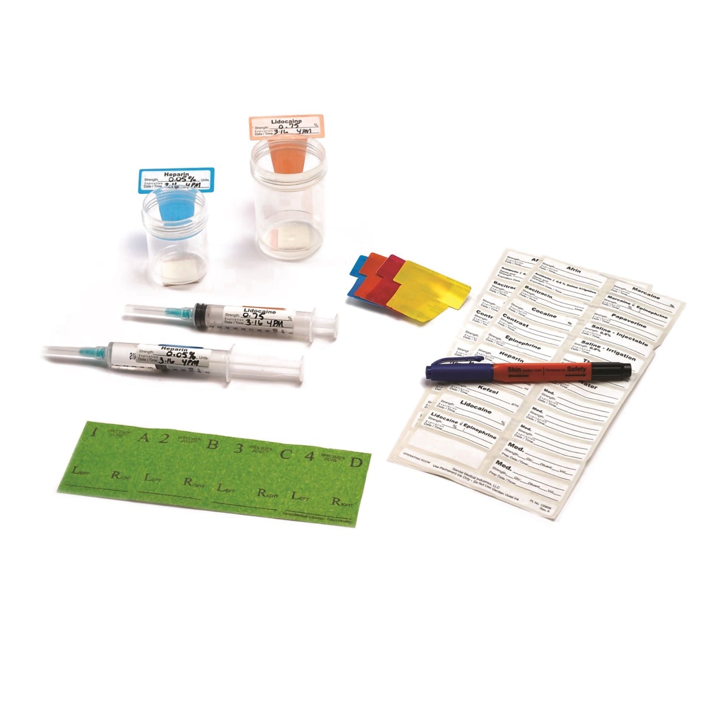 LABELING SYSTEM, CORRECT MEDICATION F/SURG CTR (50/CS)