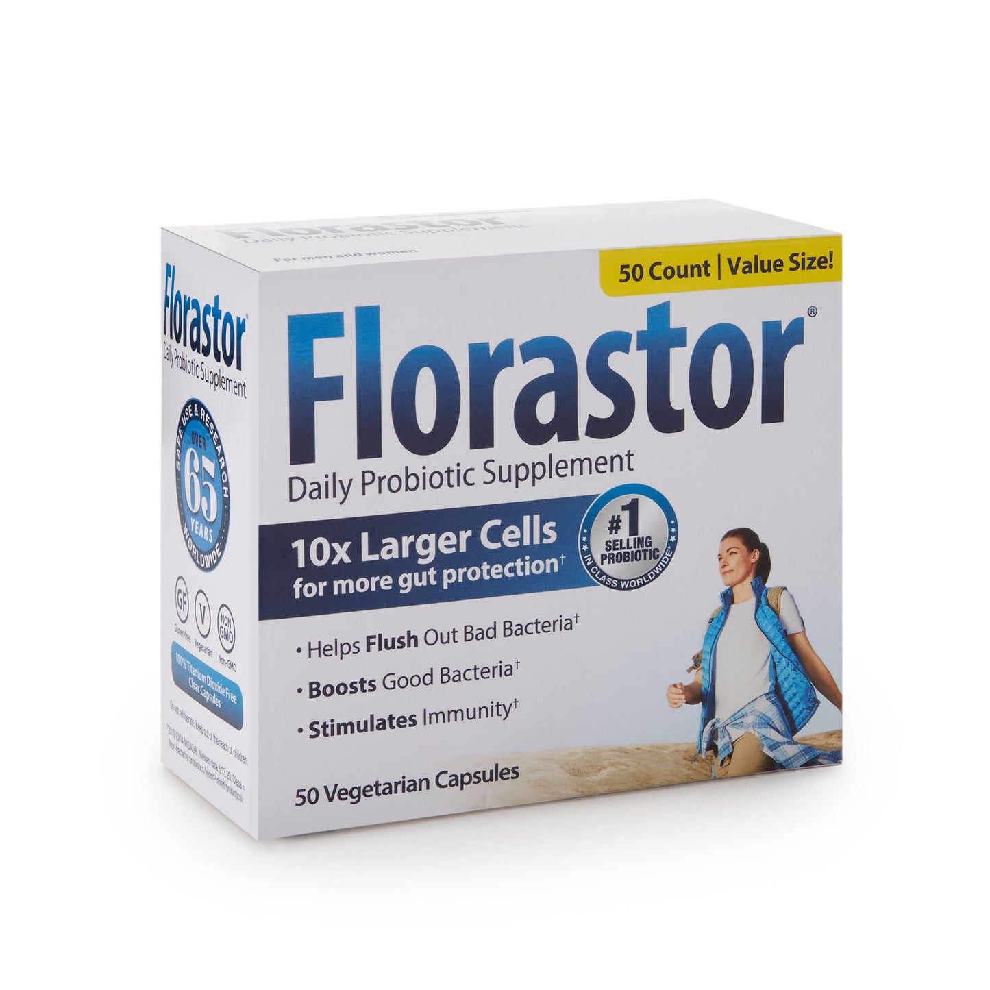 FLORASTOR, CAP 250MG (50/CT)