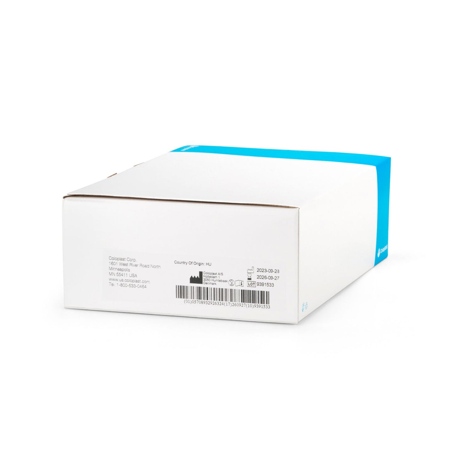 POUCH, OST DRN MIO 2PC FLX WD OUTLT MAX CLR 50MM (10/BX)