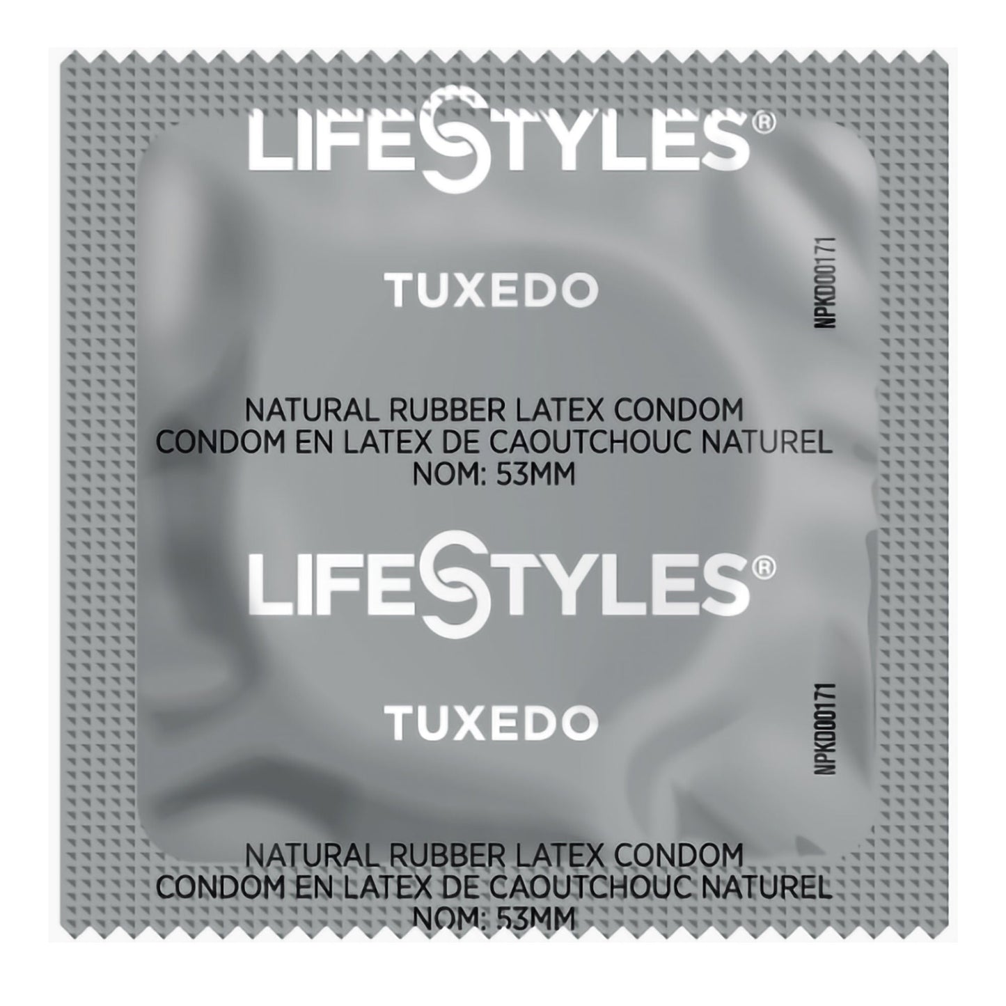 CONDOM, LIFESTYLES TUXEDO LUBRICATED (1008/CS)