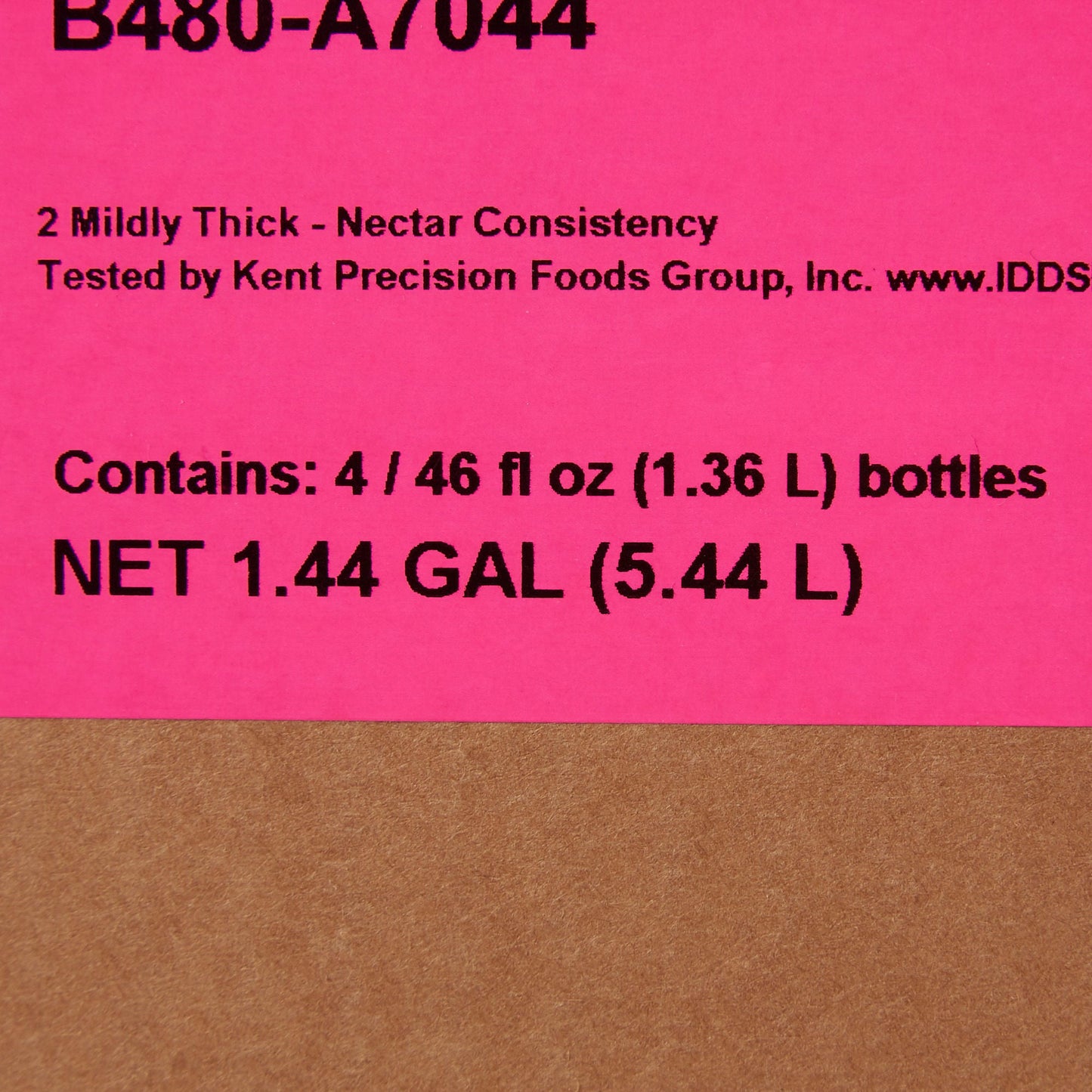THICK-IT, CLEAR ADV WATER MILD/NECTAR 46OZ (4/CS)