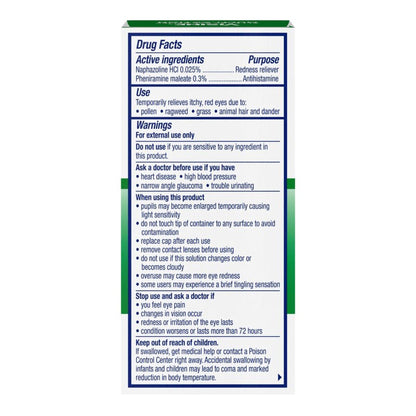 VISINE, DRP ALLERGY EYE MULTI-ACTION 0.5OZ