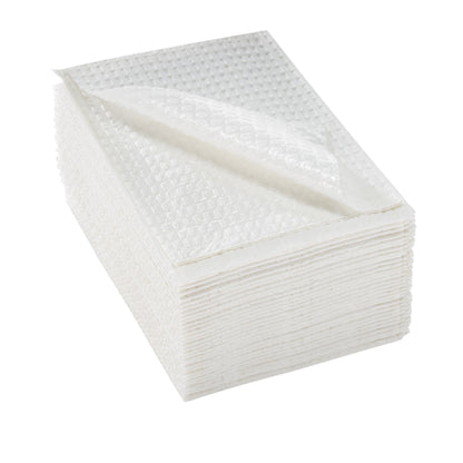 TOWEL, PRO 2PLY POLY WHT 13X18(250/CS)