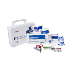 FIRST AID KIT, 25 PERSON PLASTIC CASE