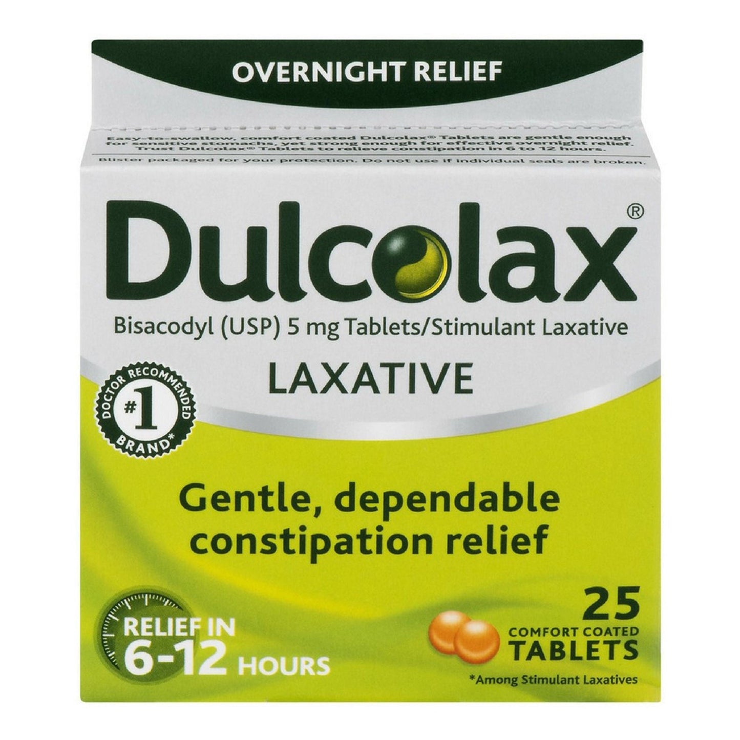 DULCOLAX, TAB 5MG (25/BX)