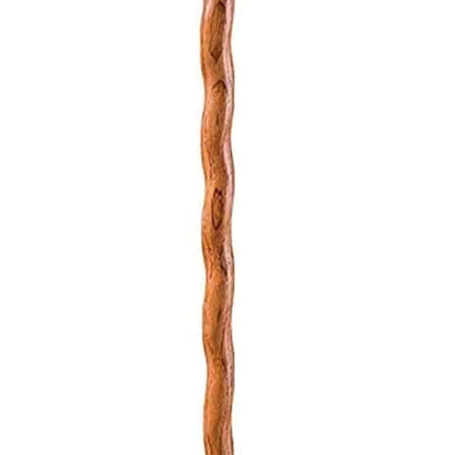 STICK, WALKING WOOD BRAZOS 55 TWISTED FITNESS WALKER TAN 55"