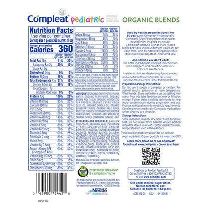 FORMULA, COMPLEAT ORGANIC PLANT BASED PED 10.1OZ (24/CS)