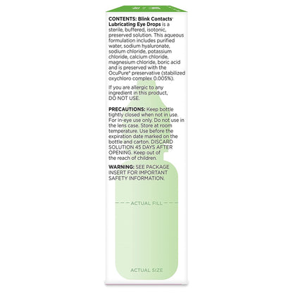 BLINK CONTACTS REWET, DRP 10ML