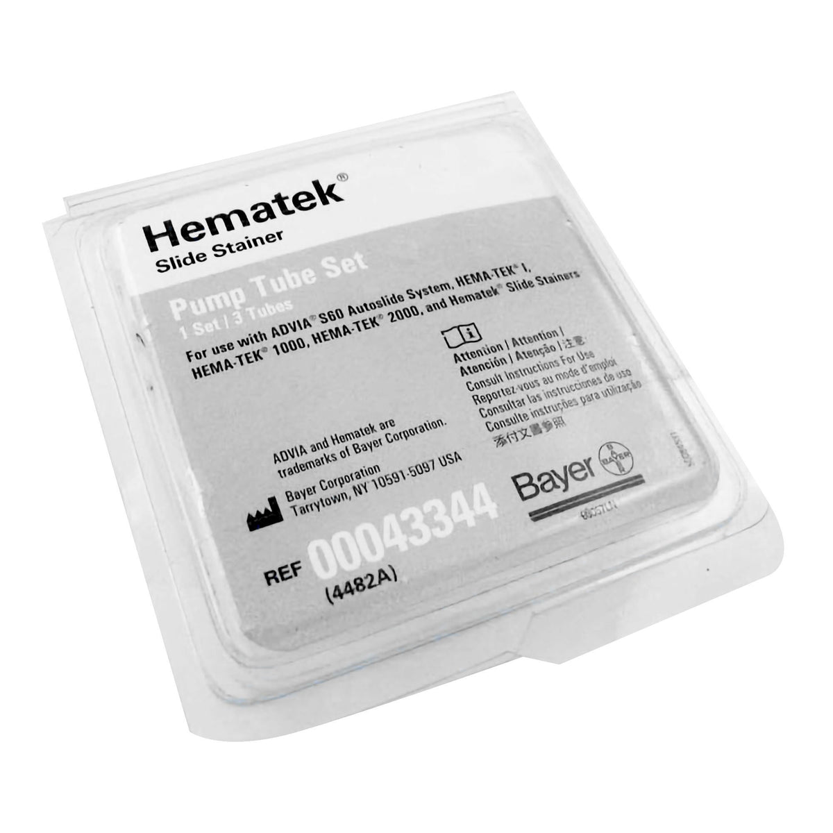 TUBE, F/HEMATEK PUMP
