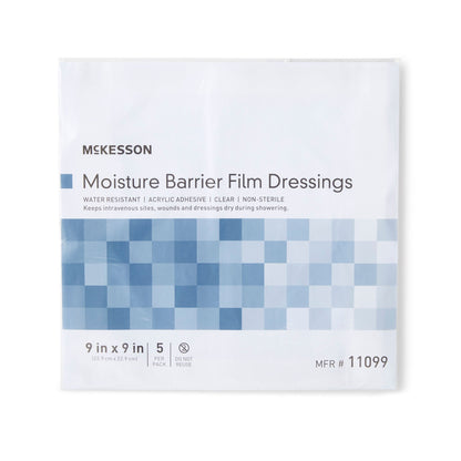 DRESSING, MOISTURE BARRIER 9"X9" (5/PK 140PK/CS)