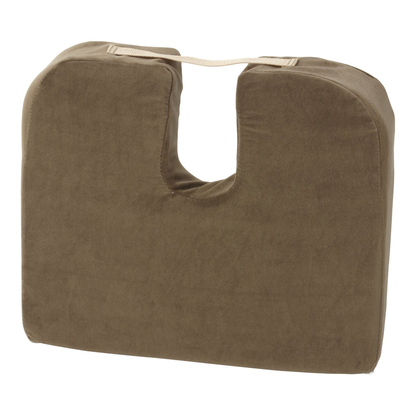 CUSHION, FOAM SEAT DMI F/COCCYX SUPP & BETTER POSTURE CAMEL