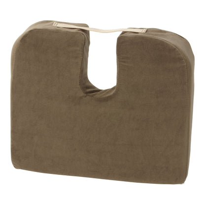CUSHION, FOAM SEAT DMI F/COCCYX SUPP & BETTER POSTURE CAMEL