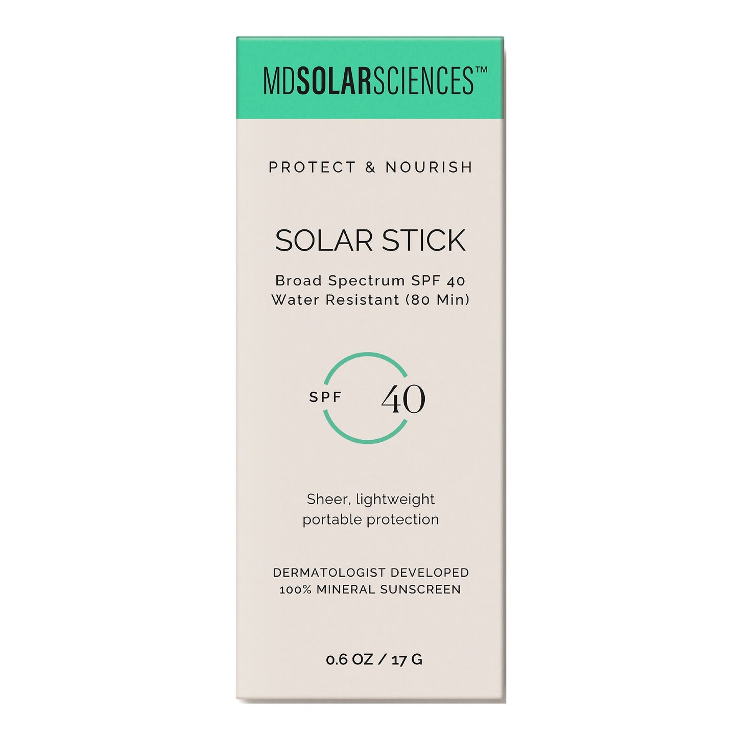 SUNSCREEN, SOLAR STICK SPF40 (6/PK 8PK/CS)